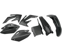 UFO Full Body Replacement Plastic Kit Black For Honda CRF 250 R 2004-2005