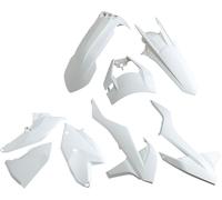 UFO Full Body Replacement Plastic Kit KTM White For KTM EXC 250 2017