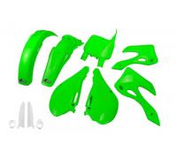 Ufo Kawasaki Kx 125/250 1999-2002 Kakit200f-026 Fork Protectors & Plastics Kit