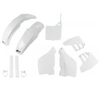 UFO FULL PLASTIC KIT SUZUKI - WHITE RM 250 1989 - 1991