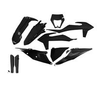 UFO Plast Kit Plastics KTM 300 EXC 2020-2023 - Black