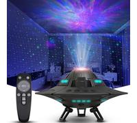 UFO Galaxy Projector - Starry Nebula Decor, Led Lights for Bedroom, Night Light for Kids or Adults, Game Room