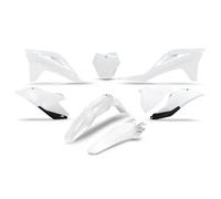 UFO Plastics Kit For Gas Gas EX 250 Black/OEM/Red