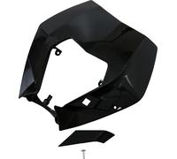 UFO HEADLIGHT PLAST EXC 09-13 BLK KTM KT04090@001