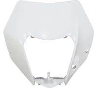 UFO HEADLIGHT PLASTIC WHITE KTM EXC 125, KTM EXC 200, KTM EXC 250 KT04095#047