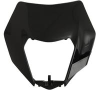 Ufo Ktm Exc 125 14 Front Plate Black