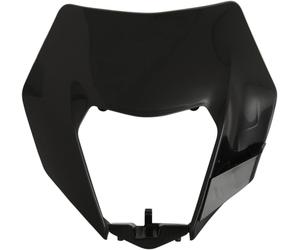 UFO Headlight Surround For KTM EXC125 2014 2015 2016 Black