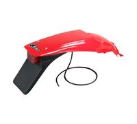 UFO Honda CR (CR) Red Rear Enduro Fender With Light HO03603