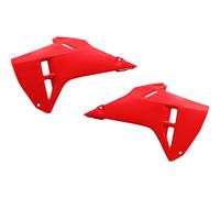 UFO Radiator Scoops For Honda CRF250R 2025 Red