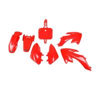 Trim Kit 7-piece UFO PLAST trim kit plastic red OEM 00-26