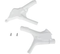 UFO Frame Guards For Honda CR125/250/500 90-01 White Ho02637-041