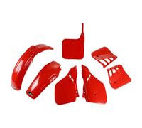 Honda CR 250 1987 Red UFO Plast Vintage Era Fairing Plastic Kit