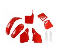 Ufo Honda Cr 250 1987-1987 Hokit093f-061 Fork Protectors & Plastics Kit