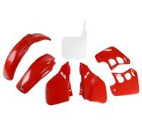 Ufo Honda Cr 250 R 88 Hokit092f@999 Plastics Kit Red