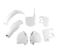 Honda CR 500 1995 - 2000 White UFO Plast Vintage Era Fairing Plastic Kit