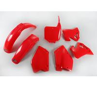 Trim Kit 7-piece UFO PLAST trim kit plastic red OEM 92-99