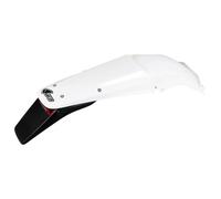 UFO Honda CR White Rear Enduro Fender With Light HO03692