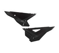 UFO Side Panels Honda in Black CRF 250, CRF 450 25-26 Motocross Trials Replica