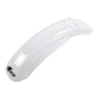 UFO Front Number Board With Extension For Honda CRF250R 2022-2026 White
