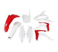 Ufo Honda Crf 250r/450r 2014-2017 With Airbox Cov Usa Hokit122-999 Plastics Kit White