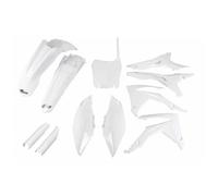 Ufo Honda Crf 250r/450r 2014-2017 With Airbox Cover Usa Hokit122f-041 Fork Protectors & Plastics Kit White