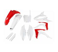 Ufo Honda Crf 250r/450r 2014-2017 With Airbox Cover Usa Hokit122f-999 Fork Protectors & Plastics Kit