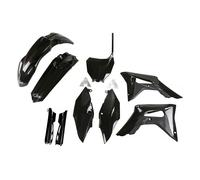 Fairing Kit 9-piece UFO PLAST fairing kit with fork protector black