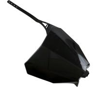 UFO Honda CRF250/450 Black Front Number Plate HO04686