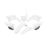UFO Plastics Kit For Honda CRF 450 R 2021-2024 - Black/White