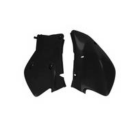 Side cover UFO PLAST 2-piece black for Honda XR R 650 ccm Yr. 2000 - 2007