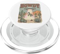 Ufo Howdy Desert Wolf PopSockets PopGrip for MagSafe