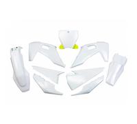Plastic Fairing Kit Husqvarna TC FC 125 250 350 450 2019 - 2022 White Ufo