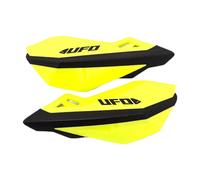 UFO 2025/11 TRAXION HANDGUARDS (HANDLEBARS) YELLOW (LEAVES - ASSEMBLY REQUIRED)