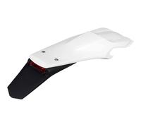 UFO Enduro Fender For Husqvarna TE 150 I 2020-2023 Rear - Black/White