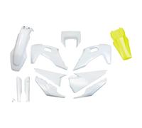 Ufo Husqvarna Te/fe 2020-2023 With Headlight Hukit623f-999d Fork Protectors & Plastics Kit
