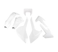 Fairing Kit UFO PLAST 7-piece fairing set plastic white