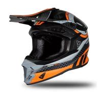UFO Numbers Blue Gloss Kids Motocross Helmet - All Youth Sizes