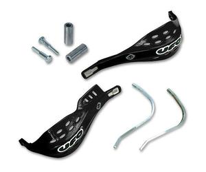 UFO Jumpy Supermotard Hand Guards For Pro Taper Handlebars Black