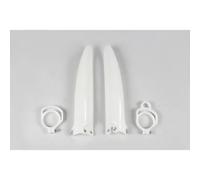 UFO Fork Protectors For Kawasaki KX 85 II 2007-2013 - White