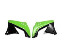 UFO Radiator Covers Kawasaki KXF 450 (2009-2011) OEM - Motocross MX - KA03799