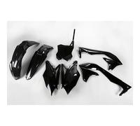 Plastic Fairing Kit Kawasaki KXF 450 2016 - 2017 Ufo Plast Black