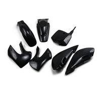 UFO Complete Body Kit For Kawasaki KLX110 01-09 Black Ka37002001