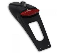 License plate holder with rear light UFO PLAST with approval black/red