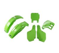Kawasaki KX 125 1989 Ufo Plast Green Fairing Plastic Kit