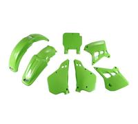 Kawasaki KX 125 1990 - 1991 Ufo Plast Green Fairing Plastics Kit