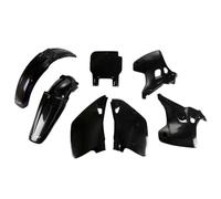 plastic fairing kit Kawasaki KX 125 - 250 1993 UFO Plast black