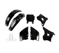 Fairing Kit 9-piece UFO PLAST fairing kit with fork protector black