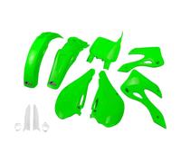 Ufo Full Fairing Plastic Kit for Kawasaki KX 125 250 1999-2002, Green