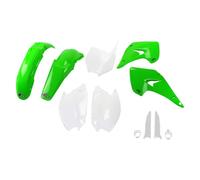 Ufo Kawasaki Kx 125/250 2003-2003 Kakit230f-999 Fork Protectors & Plastics Kit