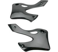 UFO Kawasaki KX125/250 (99-02) Black Radiator Covers KA03720